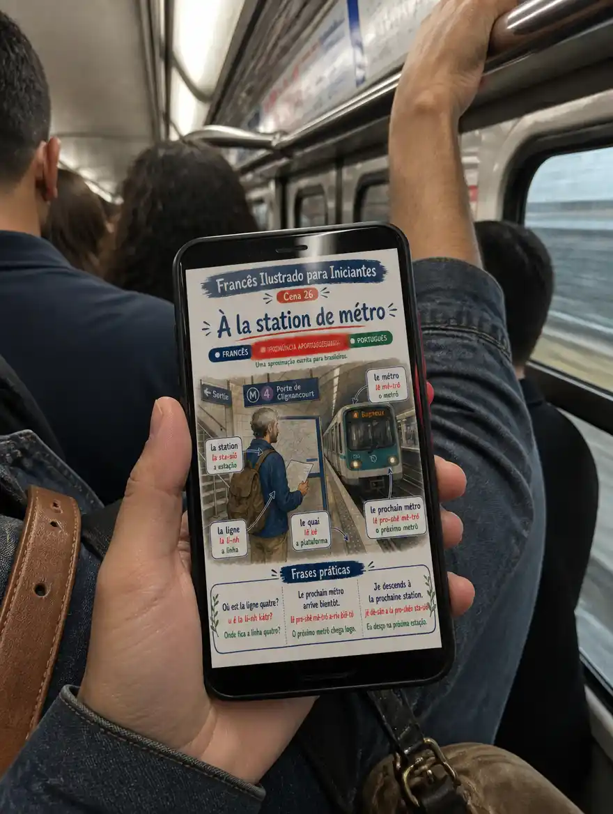 Francês Ilustrado sendo usado 3